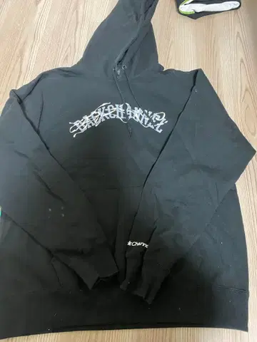 BackChannel 블랙 후드티 L 사이즈