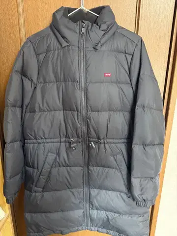 Levi's 리바이스 다운 코트 롱 다운 자켓 블랙
