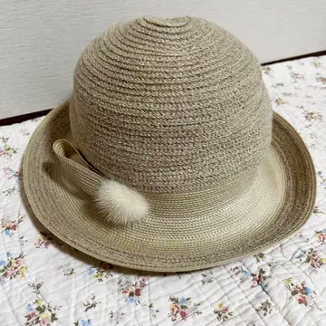 아틀리에 아키코 A I TOKYO 모자 햇 베이지