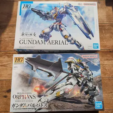 HG GUNDAM AERIAL & 건담 발바토스 세트