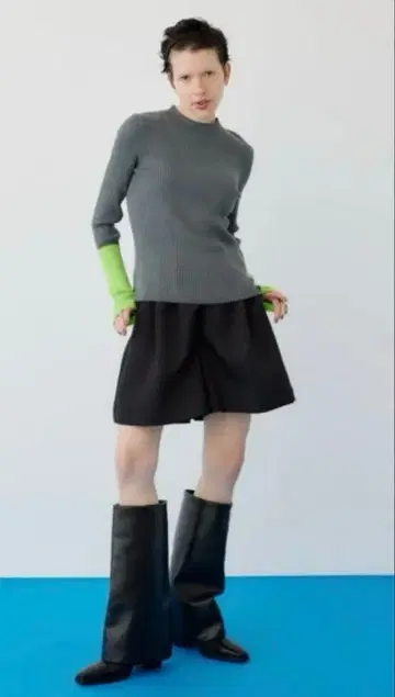 해린 도트 사이 숏팬츠 38 블랙