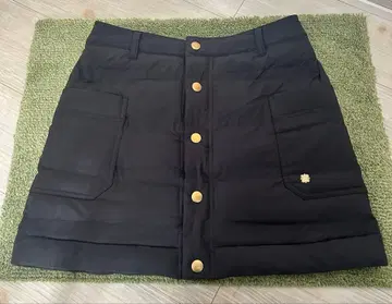 세인트 앤드류스 여성용 골프 충전솜 스커트 다운 스커트 블랙 M 사이즈