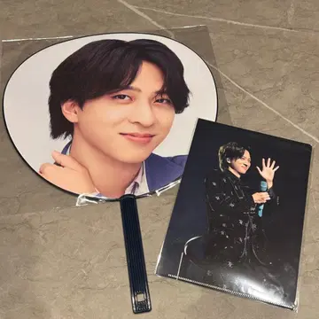 timelesz 테라니시 타쿠토 점보 부채 클리어 파일 FAM DOME