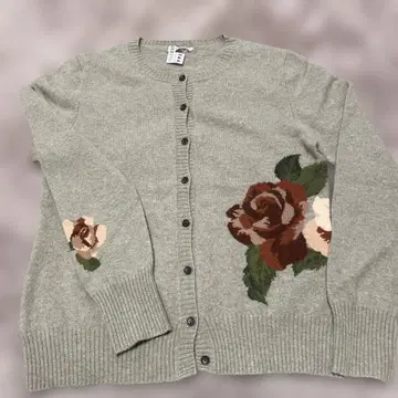 캐시미어 100% 긴팔 니트 가디건