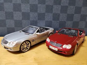 메르세데스 벤츠 SL500 미니카 2대 세트
