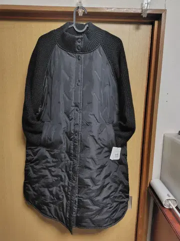 새상품 [ 야마다야 브랜드 ] 니트 슬리브 롱 블루종