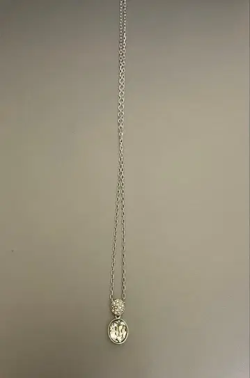 스와로브스키 실버 목걸이