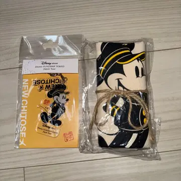 미키마우스 신치토세 공항 한정판 아크릴 키링 & 토트