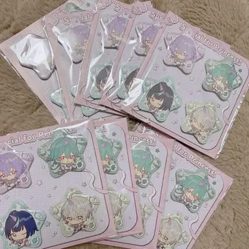 에스프리 감사제 캔뱃지 9세트