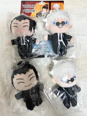 주술회전 고죠 나츠유 마스코트 봉제 인형 고전 수트