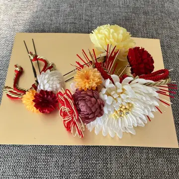 일본 의류 머리 장식 세트 꽃 장식 헤어콤
