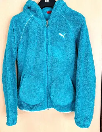 Puma 터콰이즈 플리스 자켓
