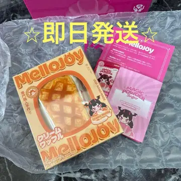 [ 미개봉 새상품 ] mellojoy 스퀴즈 크림 와플 스퀘어