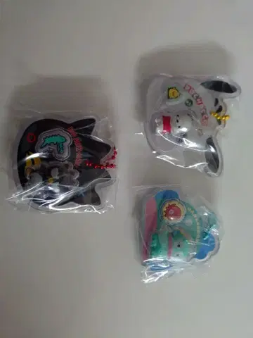 캐릭터 키링 3개 세트