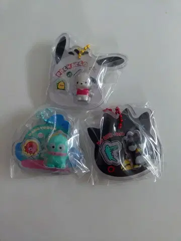 산리오 캐릭터즈 패키지 참 3개 세트