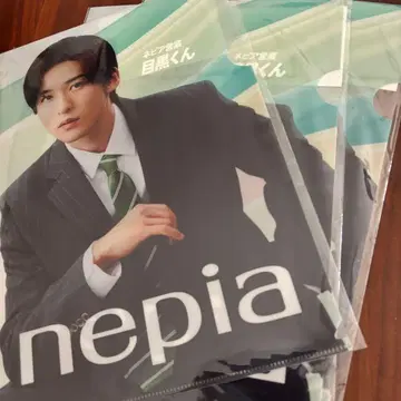 nepia 메구로 렌 클리어 파일 3장 세트