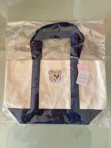 페이러 와펜 토트백 올드 테디 베이지 소