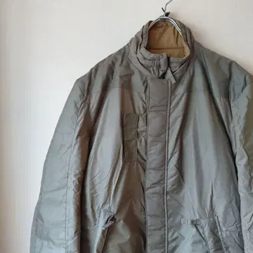 오란다군 리버서블 패딩 자켓 카키