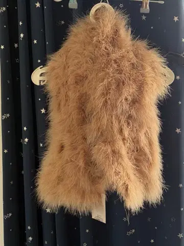 샤리 테플 마라보 머플러 베이지 택 포함 새상품