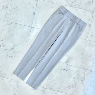 새상품급 PLST 플라스테 팬츠 린넨 그레이 블루 S