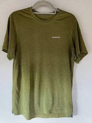 patagonia 올리브 T셔츠