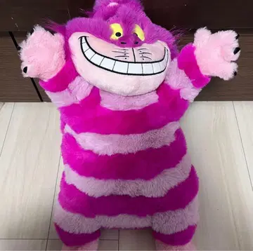 체셔 고양이 봉제 인형 44cm 마그넷 핑크
