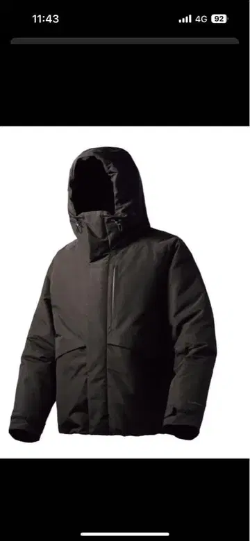 엑스쉘터 (R) 단열 알파 방수 방한 자켓 LL 워크맨 블랙 새상품