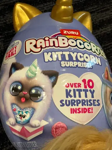 Zuru rainbocorns kittycorn 인형 완구
