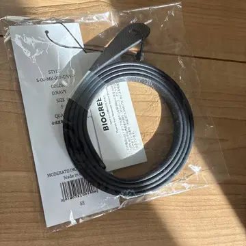 새상품 미사용 소주 비건 레더렛 세로 벨트