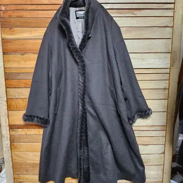 Cle'michel 클레미쉘 롱 코트 캐시미어 100% 고급