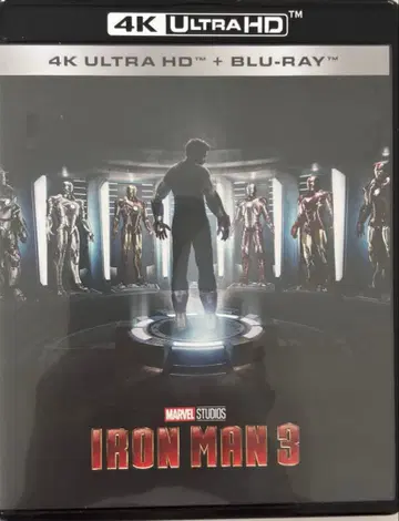 IRON MAN 3 4K UHD + Blu-ray