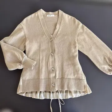 ADEAM 아디엄 백프릴 가디건