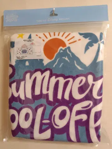 디즈니 후드 부착 타월 미세스 타월 서머쿨오프 미키