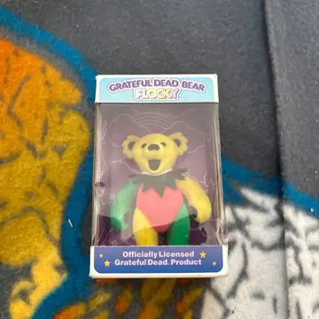 Grateful Dead Flocked Bear