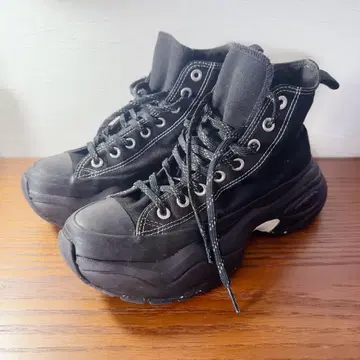 컨버스 통굽 스니커즈 올스타 서지 트레이너 25 블랙