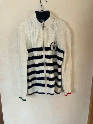 시나코바 LUPO DI MARE 집업 니트 스웨터 M