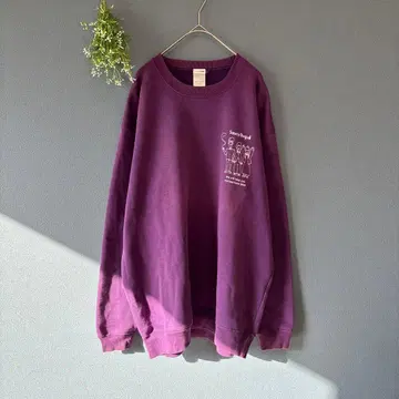 사우시드독 [L] 압도적인 존재감 성숙 캐주얼 속기모 오버 사이즈 맨투맨