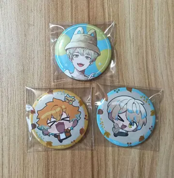 히바치 마나 우사미 리토 캔뱃지