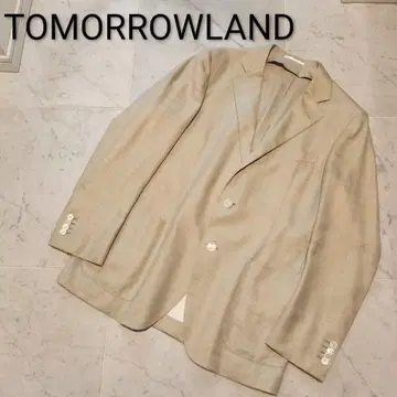 TOMORROWLAND 연두색 남성용 테일러드 자켓