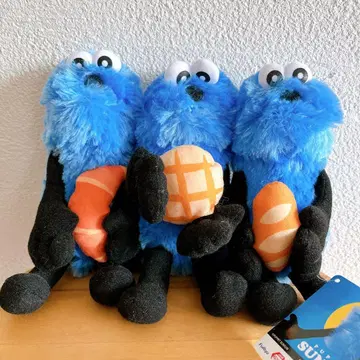 순순 봉제 인형 3체 세트 멜론빵 코페빵 크루아상