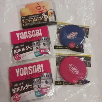 원피스와 후지야 밀키 콜라보 캔 케이스 5개 세트