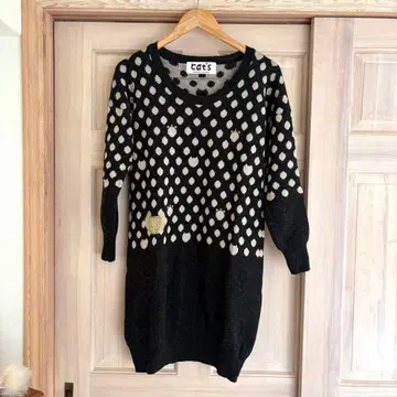 츠모리치사토 TSUMORI CHISATO 니트 원피스 무릎 기장