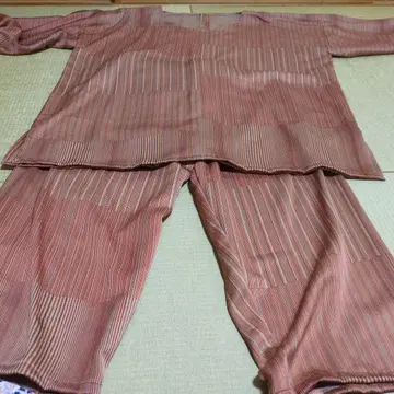 순수 실크 기모노 리메이크 팬츠 셋업