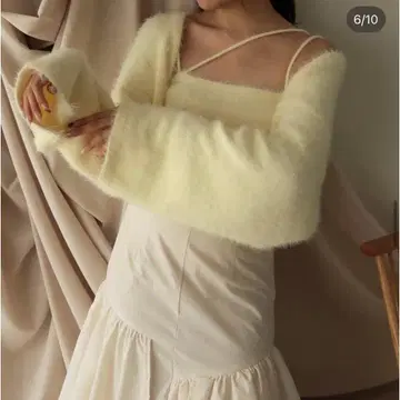 mideal shaggy knit ensemble