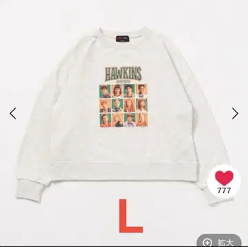 Stranger Things 맨투맨 L 사이즈 niko and -