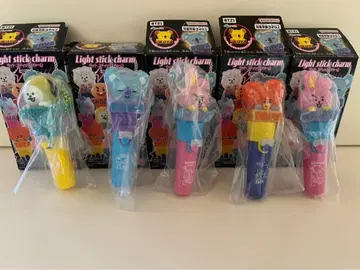 BT21 라이트 스틱 참 5세트