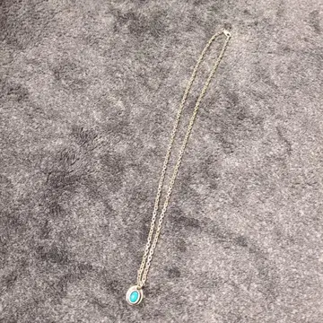 터콰이즈석 실버 목걸이