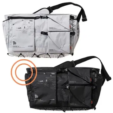 타이트부스 tightbooth 메신저 백 블랙