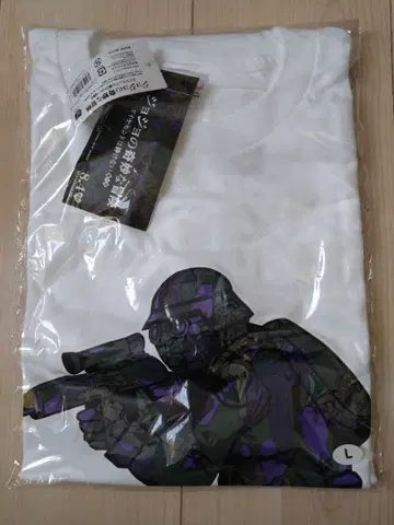 죠죠의 기묘한 모험 배드 컴퍼니 셔츠 화이트 L 사이즈