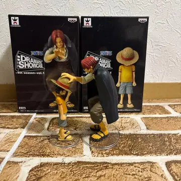 원피스 드라마틱 쇼케이스 루피 샹크스 세트 피규어